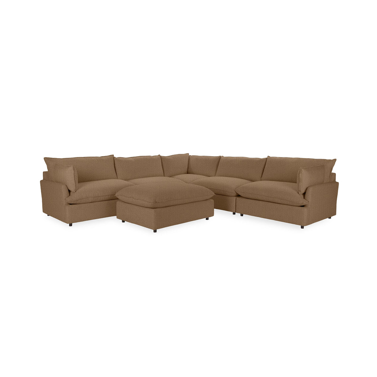 Caplan 6 Piece Sectional with Ottoman