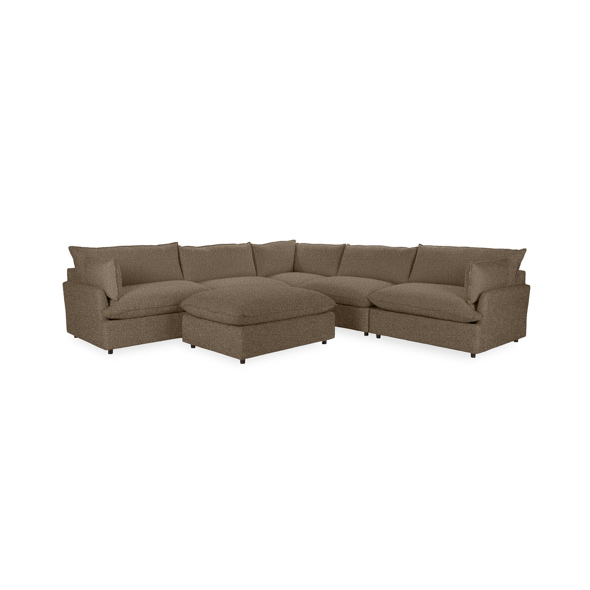 Caplan 6 Piece Sectional with Ottoman