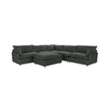 Caplan 6 Piece Sectional with Ottoman