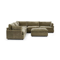 Caplan 6 Piece Sectional with Ottoman