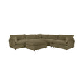 Caplan 6 Piece Sectional with Ottoman