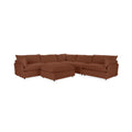 Caplan 6 Piece Sectional with Ottoman