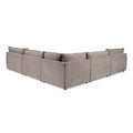 Caplan 6 Piece Sectional with Ottoman