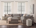 Caplan 6 Piece Sectional with Ottoman