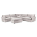 Caplan 6 Piece Sectional with Ottoman