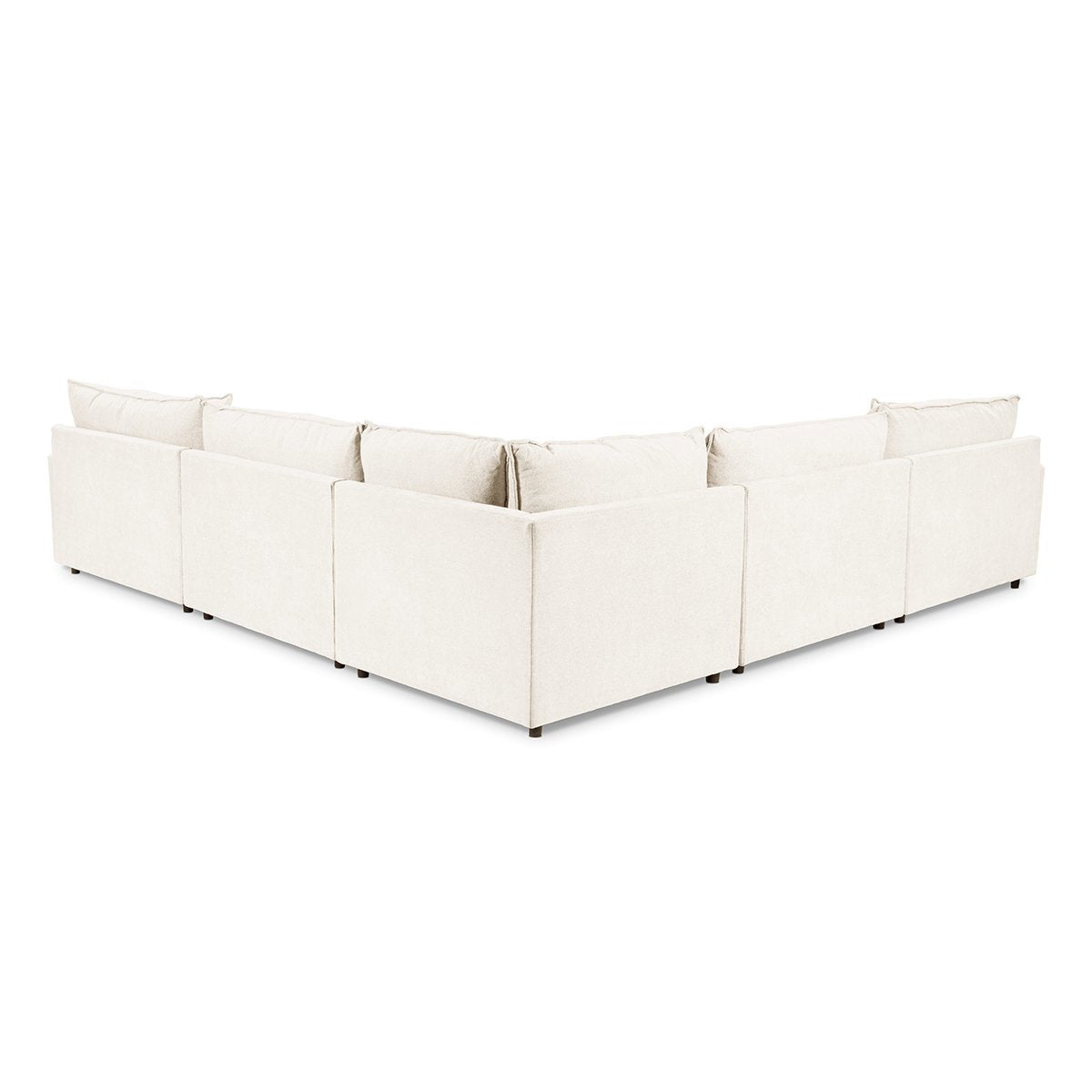 Caplan 6 Piece Sectional with Ottoman
