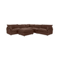 Caplan 6 Piece Sectional with Ottoman