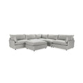 Caplan 6 Piece Sectional with Ottoman