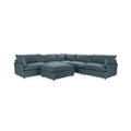 Caplan 6 Piece Sectional with Ottoman