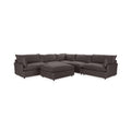 Caplan 6 Piece Sectional with Ottoman