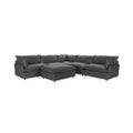 Caplan 6 Piece Sectional with Ottoman