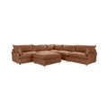 Caplan 6 Piece Sectional with Ottoman