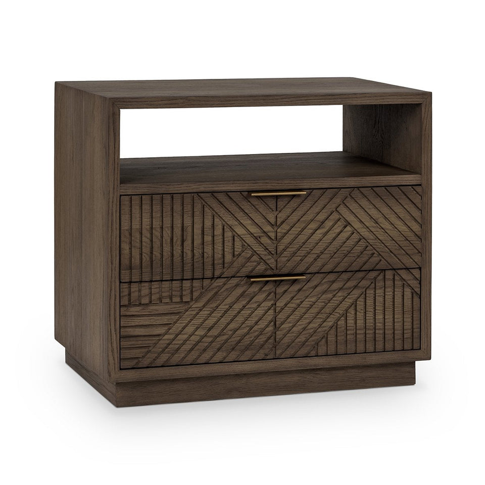 Santa Clara 2 Drawer Nightstand