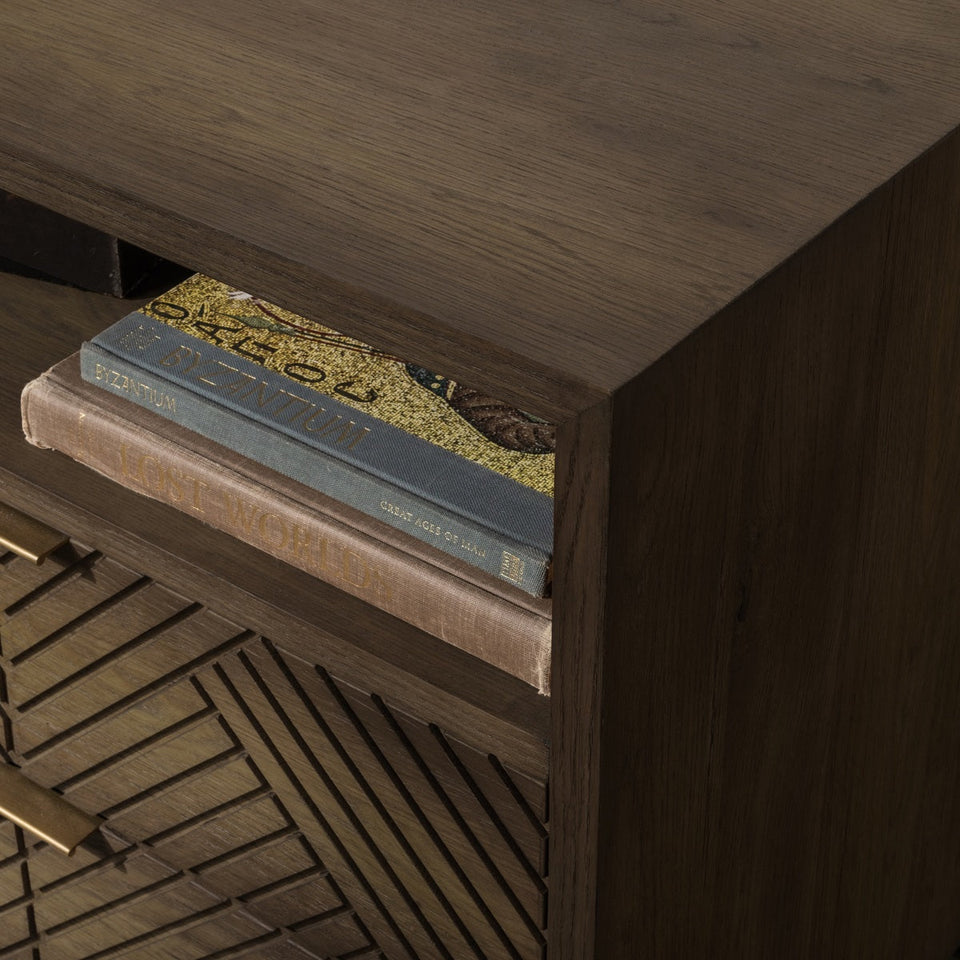 Santa Clara 2 Drawer Nightstand