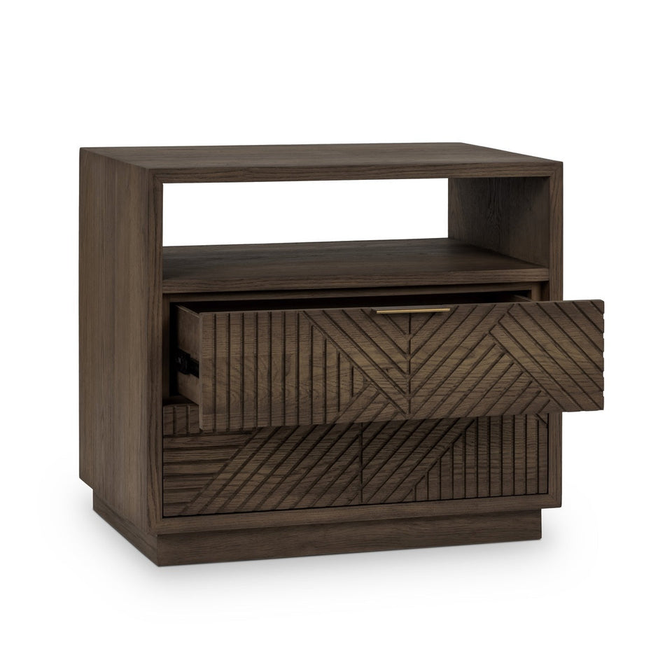 Santa Clara 2 Drawer Nightstand