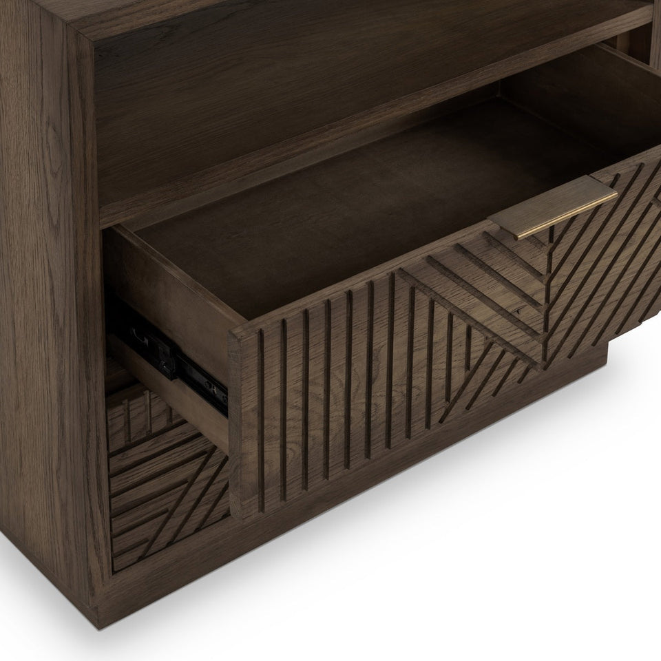 Santa Clara 2 Drawer Nightstand