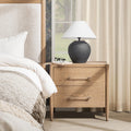 Alisen 2 Drawer Nightstand