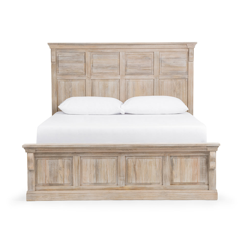Adelaide Bed - Natural Cream Wash