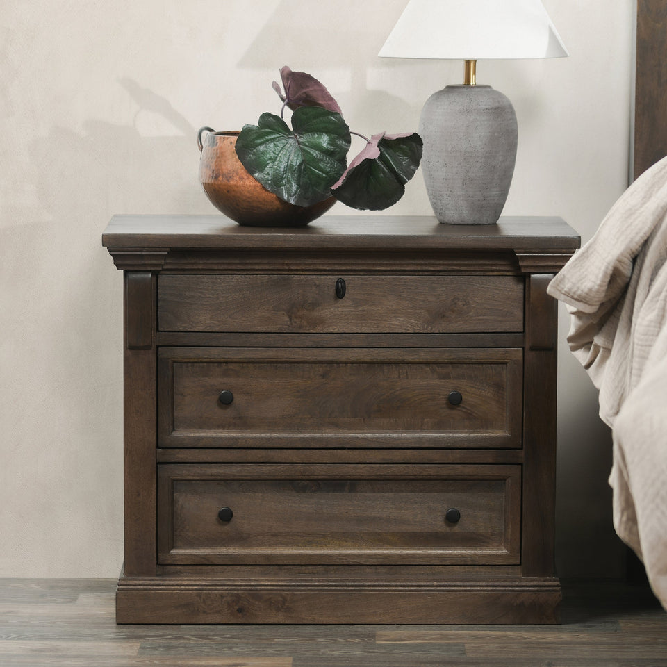 Adelaide 3 Drawer Nightstand