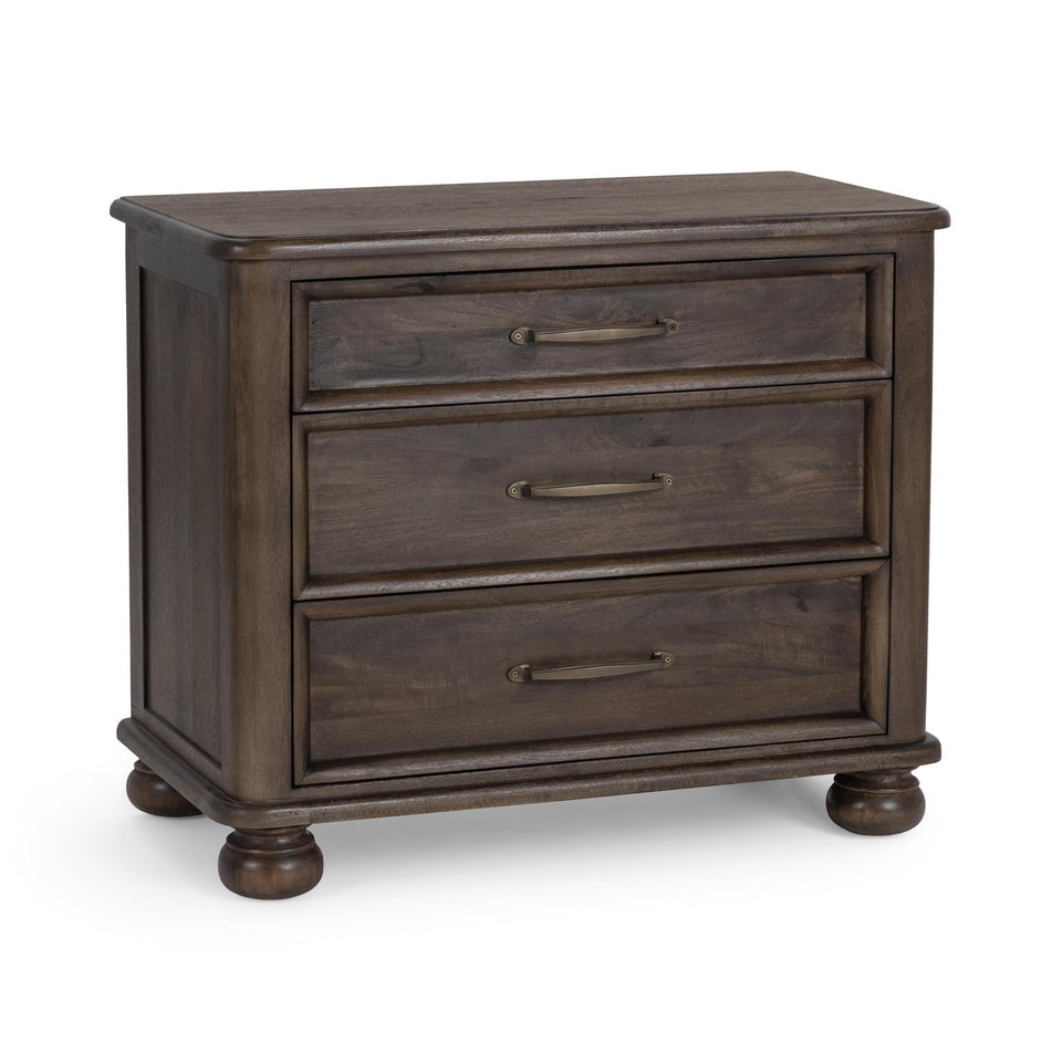 Brookside 3 Drawer Nightstand