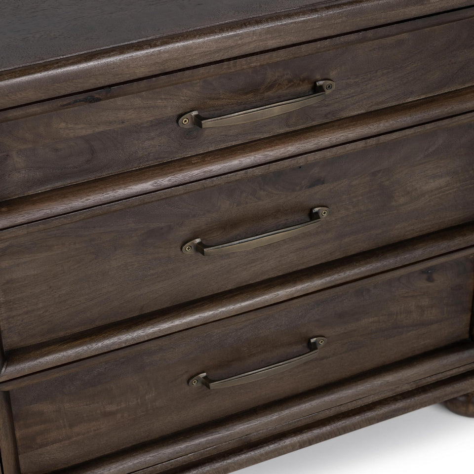 Brookside 3 Drawer Nightstand
