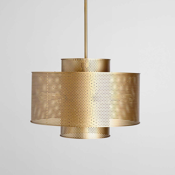 Darrell Iron Round Chandelier