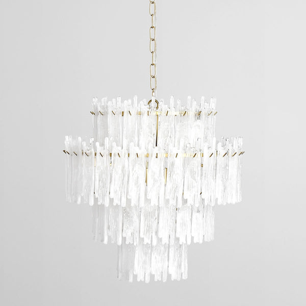 Everly Glass Round Chandelier