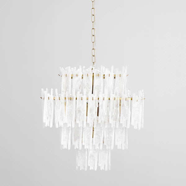 Everly Glass Square Chandelier