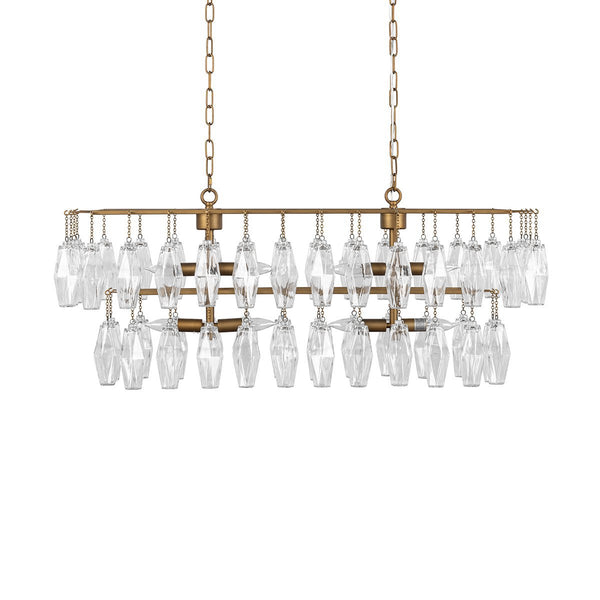 Tressia Glass Round Chandelier