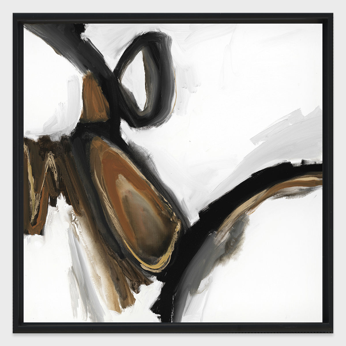 Black Smoke I Painting Art by Buddy Whitlock