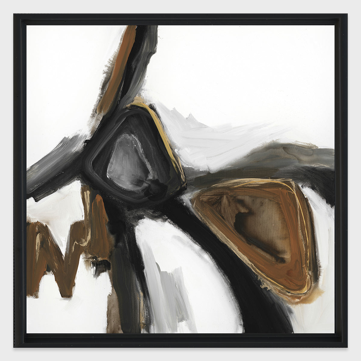 Black Smoke II Painting Art by Buddy Whitlock