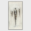 Cyclist Painting by Buddy Whitlock