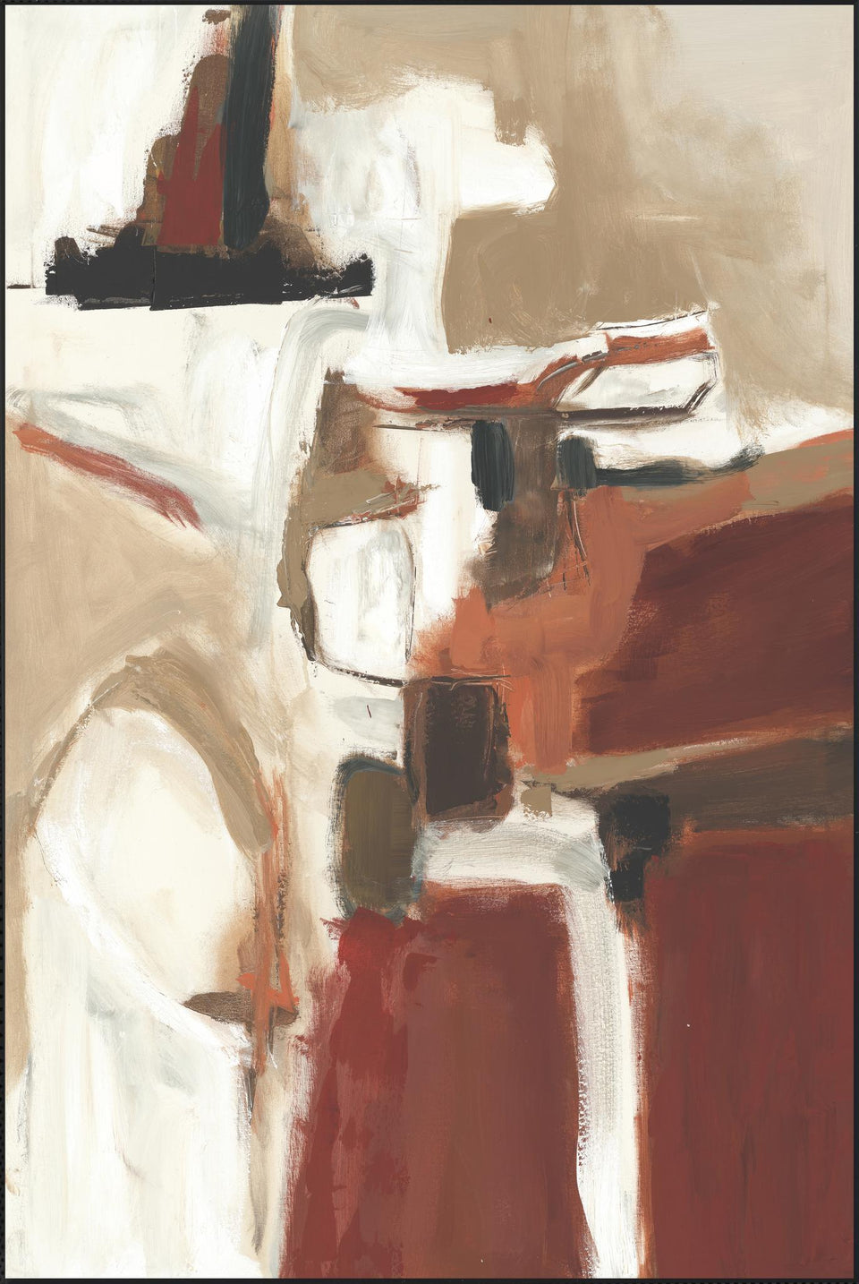 Villa Painting Art by Buddy Whitlock