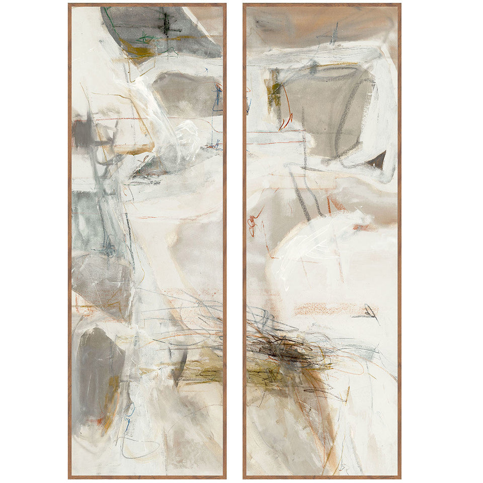 Chalk Painting Set of 2 by Buddy Whitlock