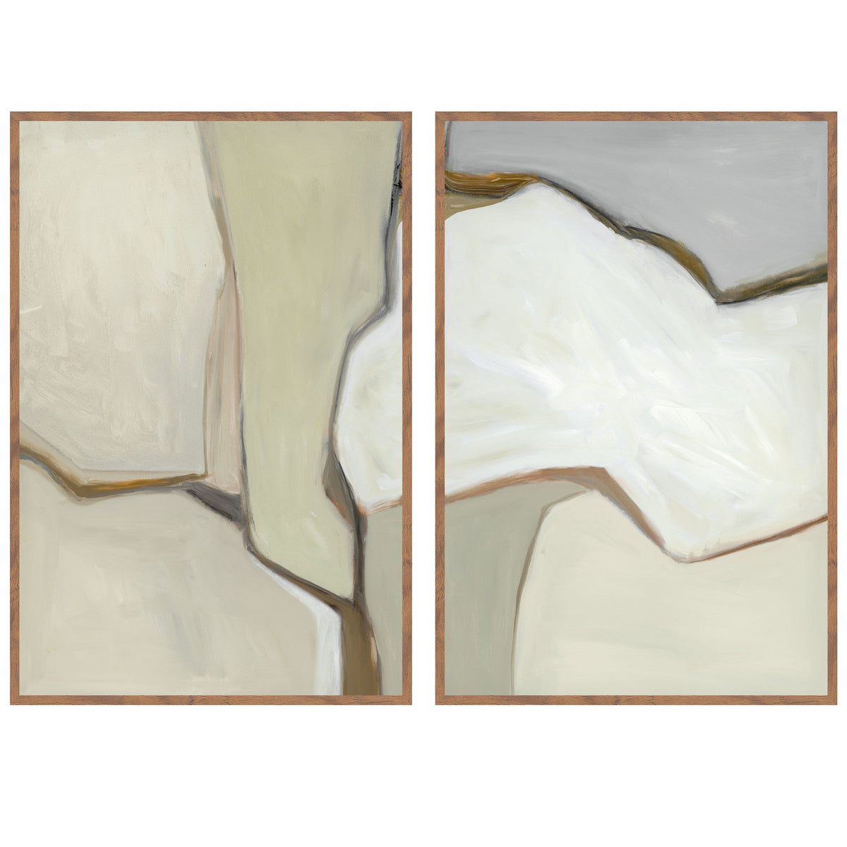 Dried Painting Set of 2 by Buddy Whitlock