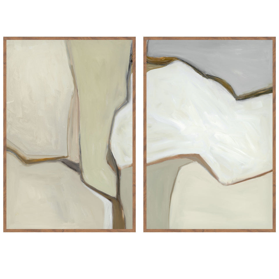 Dried Painting Set of 2 by Buddy Whitlock