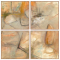Ochre I Painting Set of 4 by Buddy Whitlock