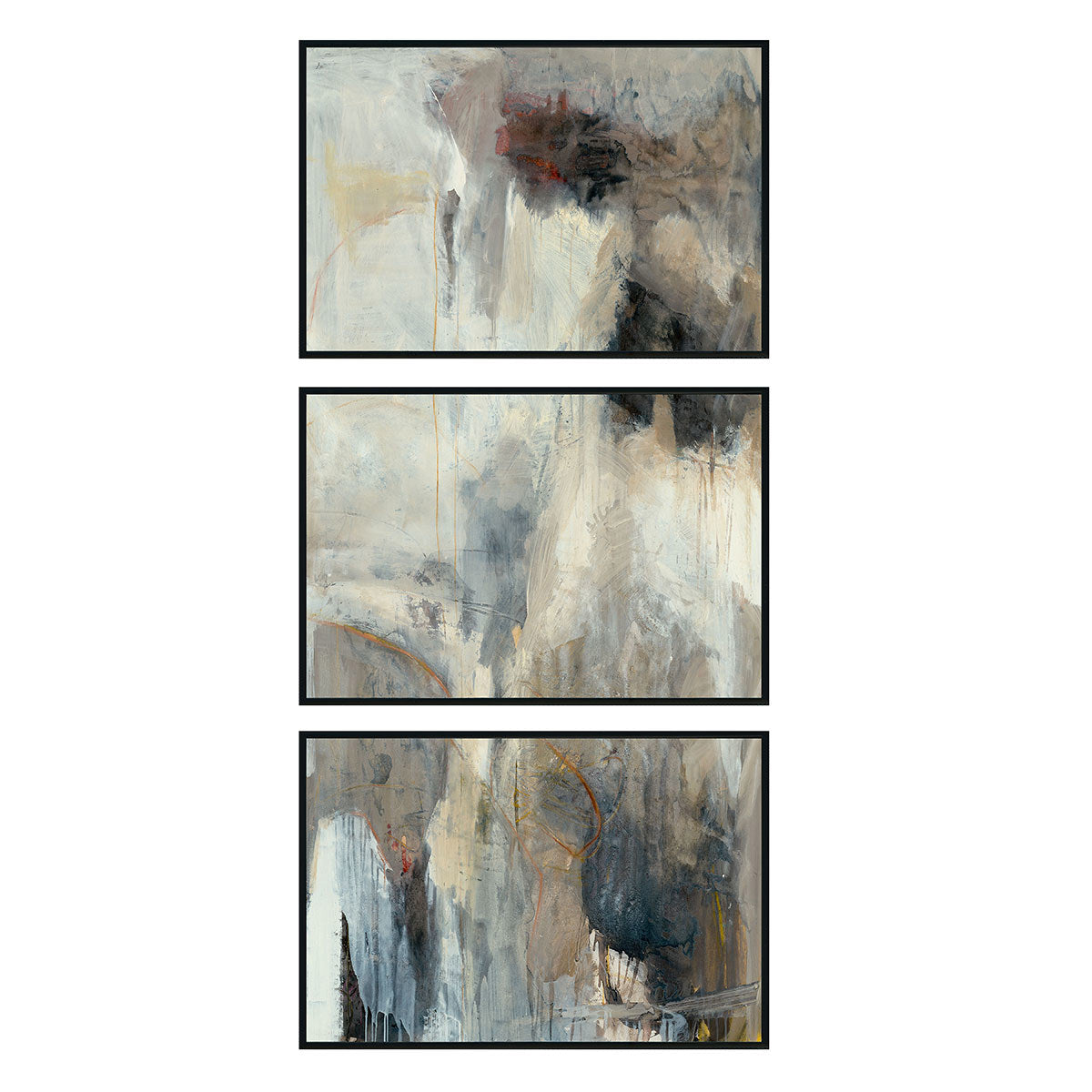 Scar Painting Set of 3 by Buddy Whitlock