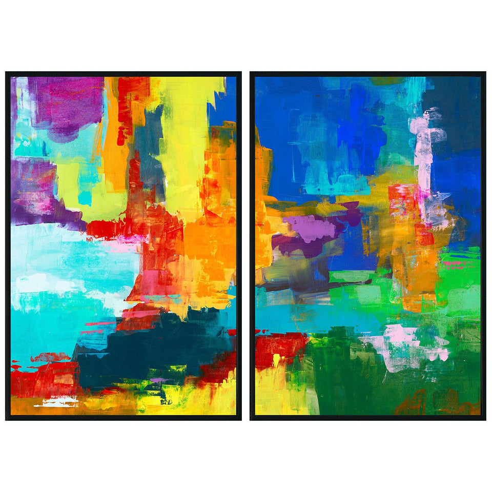 Seascape Painting Set of 2 by Buddy Whitlock