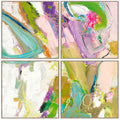 Swoosh Painting Set of 4 by Buddy Whitlock