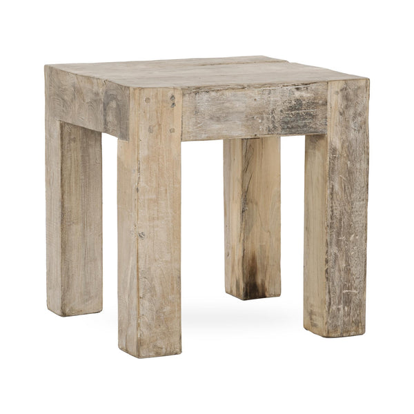 Giza Reclaimed Wood Rectangle End Table