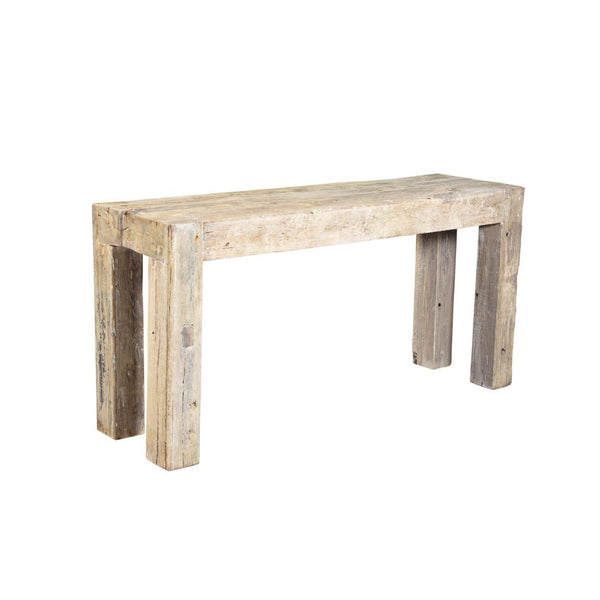 Giza Reclaimed Wood Rectangle Console Table