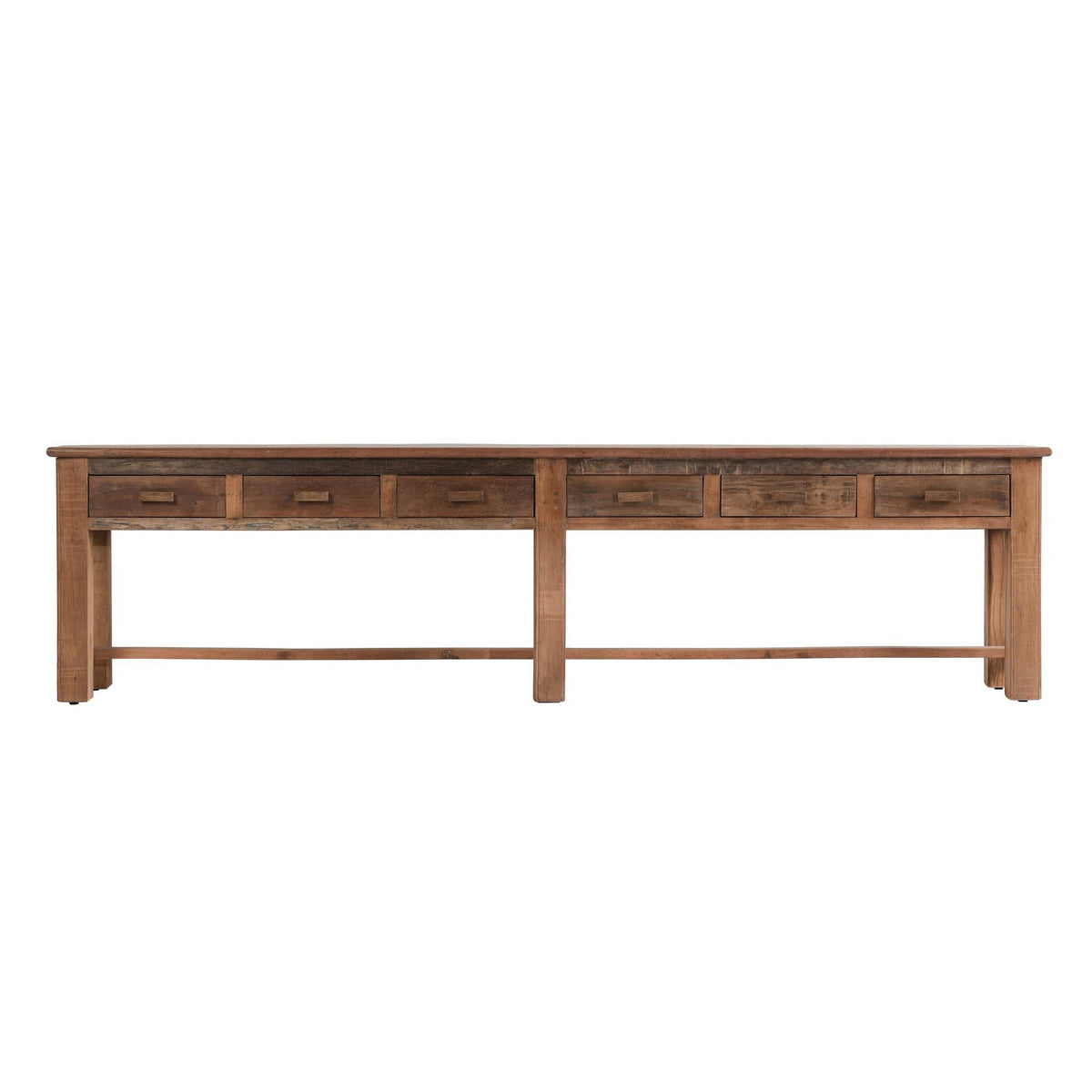 Ezra 6 Drawer Console Table