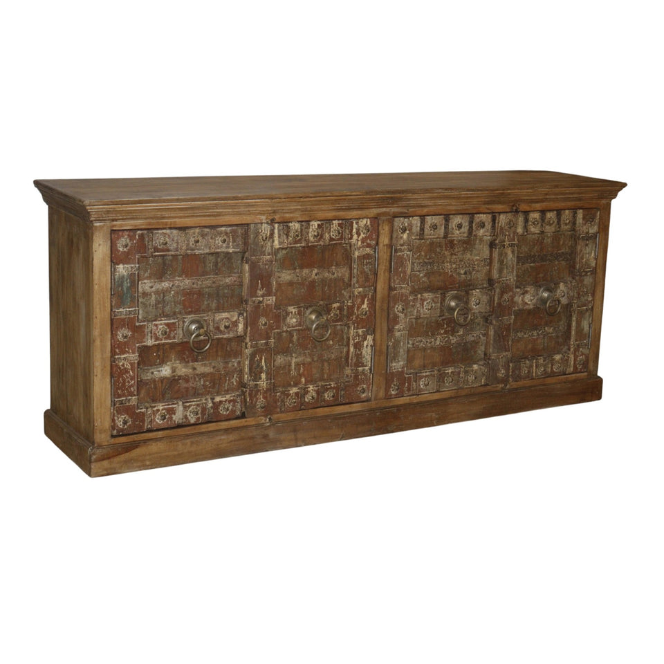 Wooden Old Door Cabinet