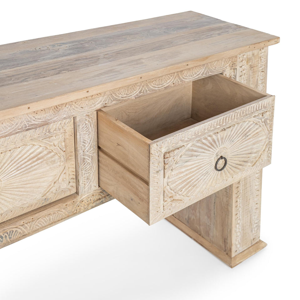 Qena 4 Drawer Console Table