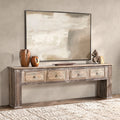 Qena 4 Drawer Console Table