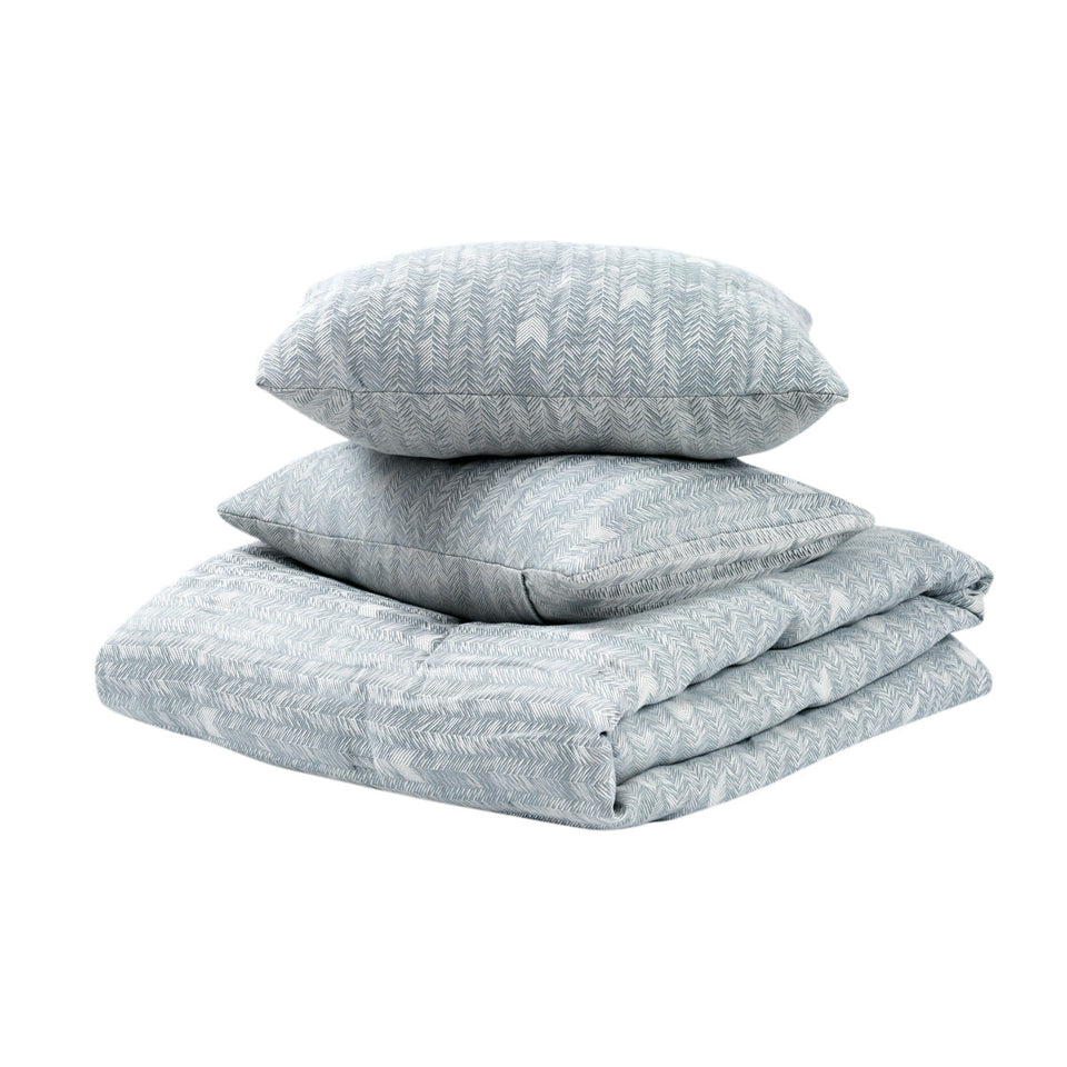 French Herringbone Comforter Collection