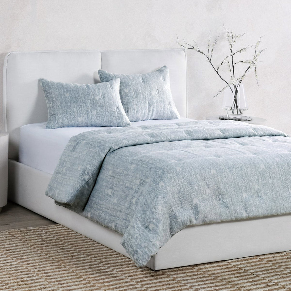 French Herringbone Comforter Collection