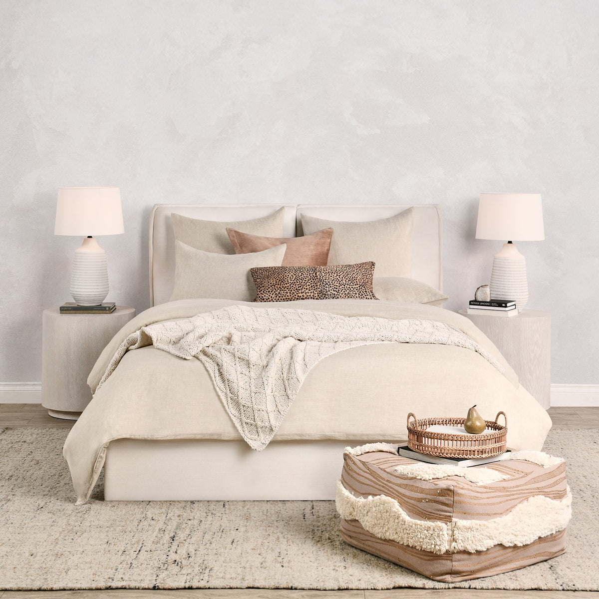 Jayson Linen Cashmere Duvet Collection