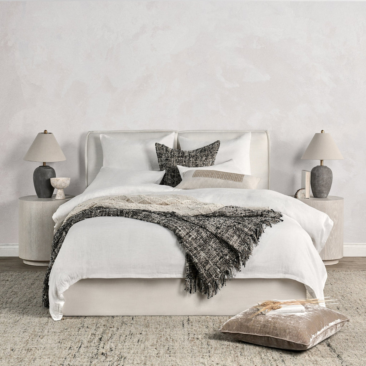 Jayson Linen Cashmere Duvet Collection